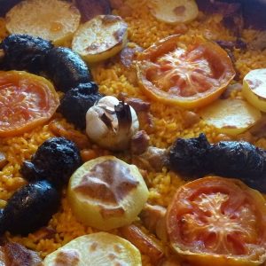 Arroz al horno por encargo (no lleva morcilla)