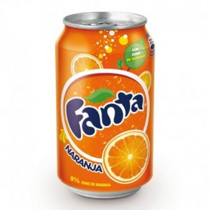 Fanta Naranja bote 33cl.
